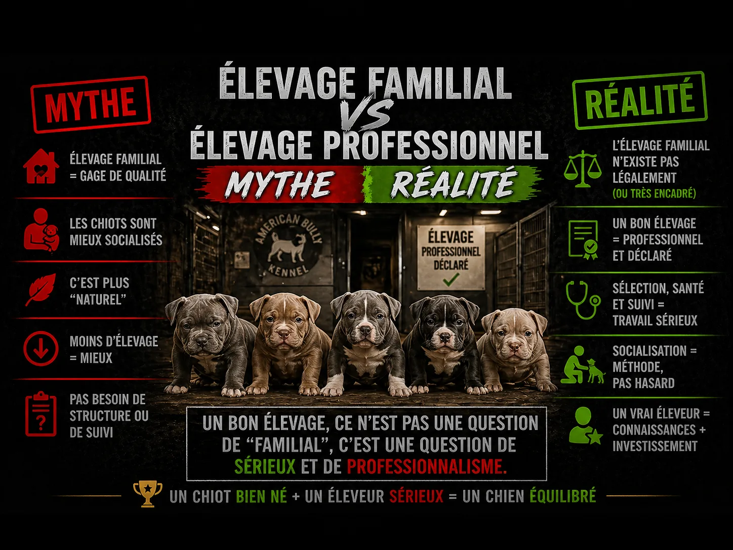 Image d'illustration sur l'élevage professionnel et l'élevage dit familial 