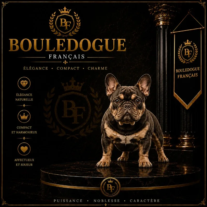 Image d'illustration fiche de race du Bouledogue Français