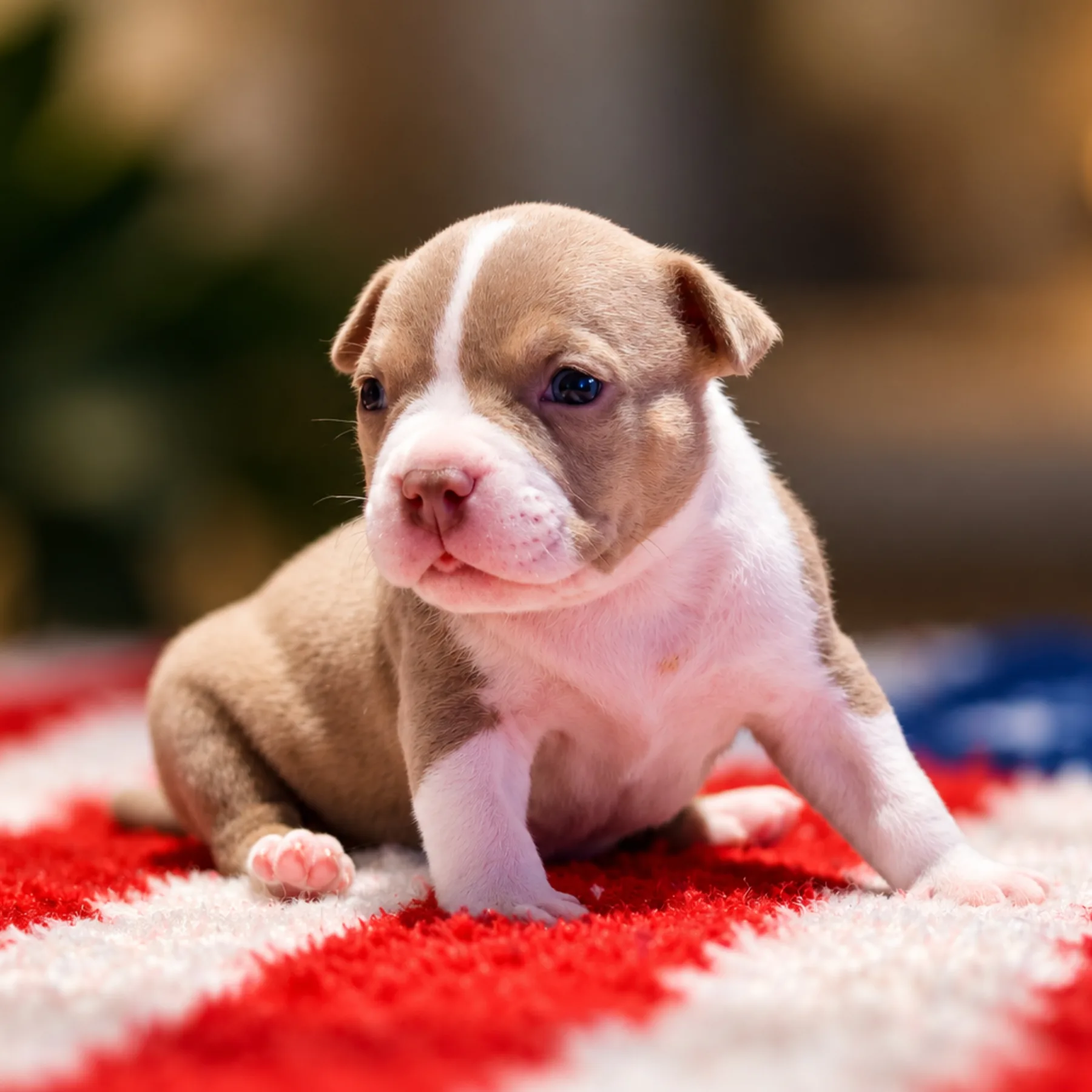 Maximus magnifique chiot mâle American bully lignée de grand champion mondial issus des plus grand élevage
